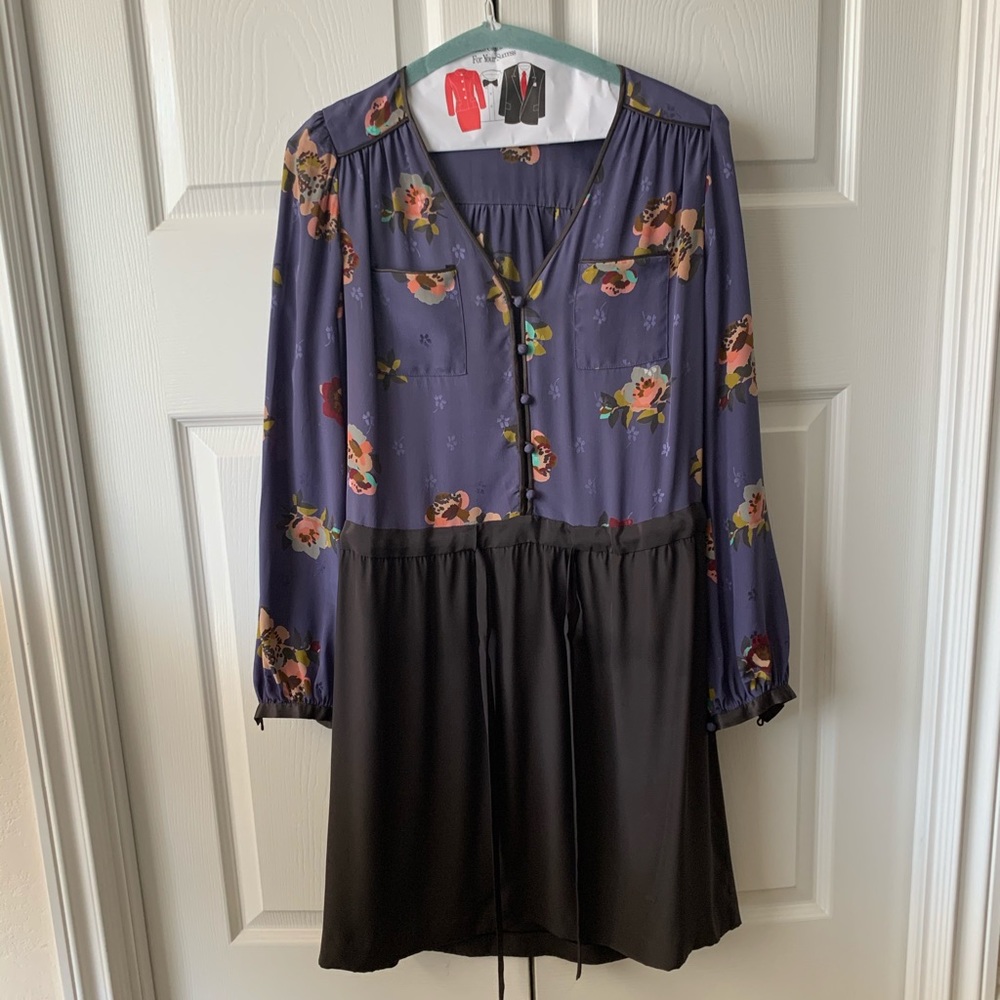 Beautiful silk dress.